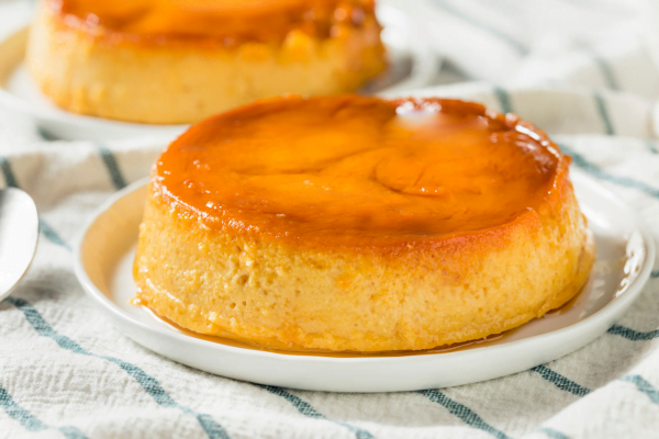 Cheddar cheese flan - Paisa recipe